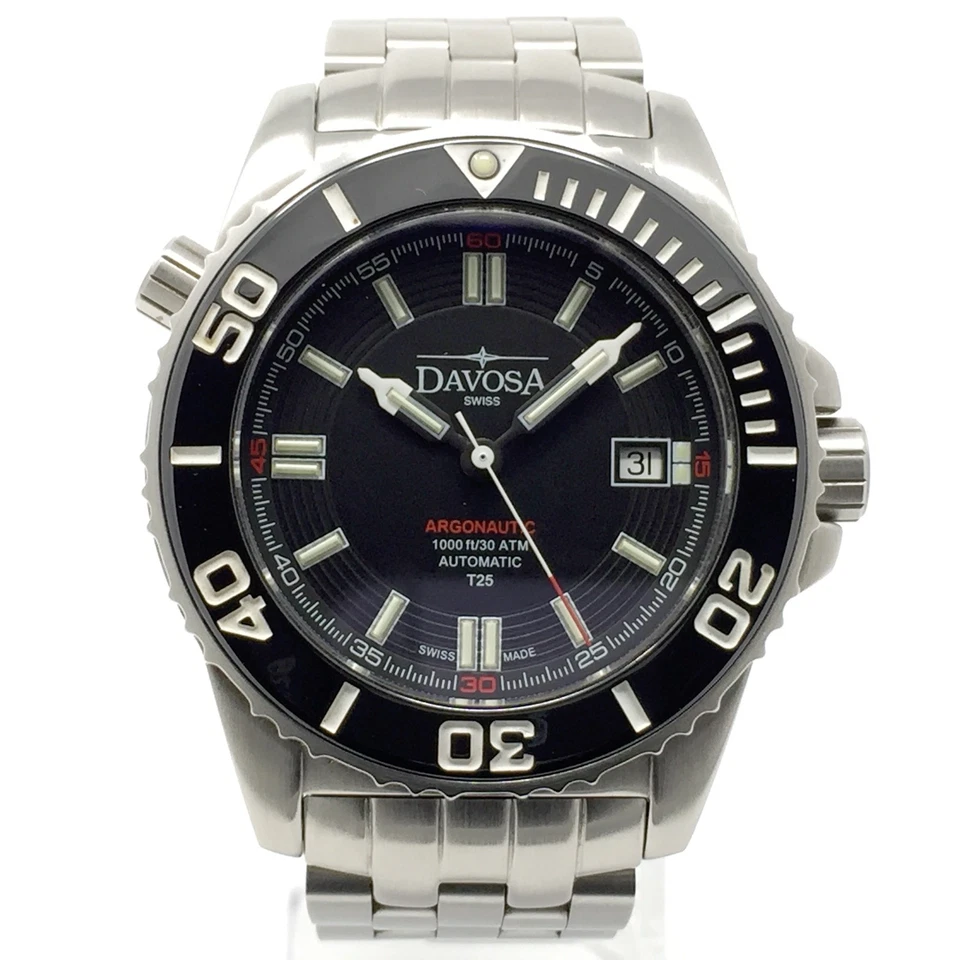 Davosa (like new & unworn) Argonautic Lumis Tritium Full-Set 161.509.60 - Bild 2 von 4