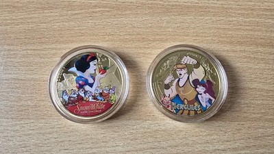Disney ''The Classics Collection'' Münzen Schneewittchen & Hercules