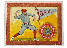 1910 T-51 College Series 4th Set #17 Ohio State U Baseball Player Murad , VG