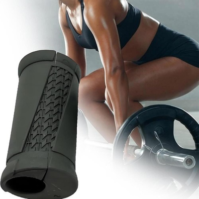 #ad Ergonomic Rotating Barbell Grips Angled Design Relieve Joint Pressure In Lifting $23.49