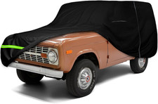 Waterproof Car Cover Compatible With 1965-1977 Ford Bronco Sportranger Accessor
