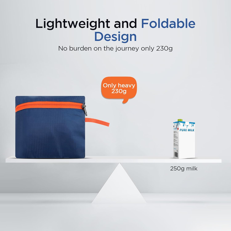 ONETOALL Zaino Pieghevole 30L, Zainetto da Trekking Ultraleggero, Zaini