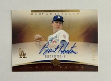 2005 Upper Deck Artifacts Burt Hooton Auto Autograph 529/599 JX4105