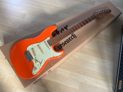 Schecter Nick Johnston Stratocaster SSS traditional atomic orange -neu-