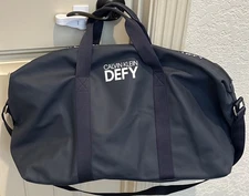 Calvin Klein DEFY Duffle Weekender Carry-On Sport Gym Bag Navy – Shoulder Strap
