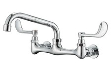 Bathfinesse Commercial Faucet Kitchen Faucets Utility Sink Faucet 8 Inch Center