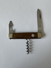 GÜDE Solingen Alpha Taschenmesser Fasseiche E715/07 7cm Jagdmesser (wie neu)