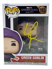 Willem Dafoe Signed Autograph Green Goblin Funko Pop 1165 Spider-Man Beckett COA