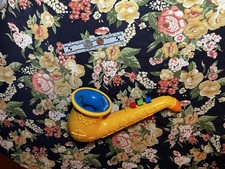 Fisher-Price Musical Bubble Blowing Saxophone Blower Instrument Toy 1989 Vintage