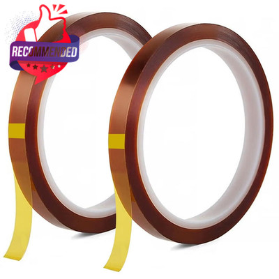 10mm 33m Heat Tape (108ft) - 2 Roll Pack - Flexible Electrical Insulation