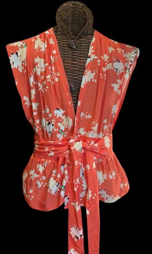 JOIE Wrap Woman’s Floral Top Women’s Size M