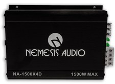 Nemesis audio NA-1500X4D  4 channel car audio amplifiers