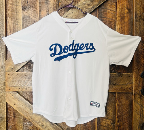 Majestic Stitched Los Angeles Dodgers Clayton Kershaw Jersey Mens 2XL - Picture 1 of 11