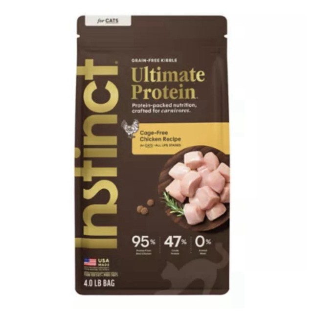 Instinct Ultimate Protein Chicken Dry Cat Food, 4 lb