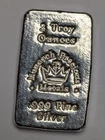 3 oz .999 Silver Poured Bar ~ Monarch Precious Metals / MPM