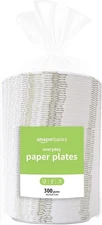 Everyday Paper Plates, 8.62 Inch, Disposable, 300 Count