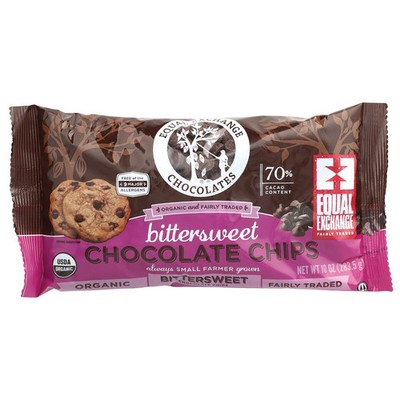 Bittersweet Chocolate Chips, 70% Cacao, 10 oz (283.5 g)