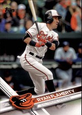 2017 Topps Baseball Card #314 Ryan Flaherty