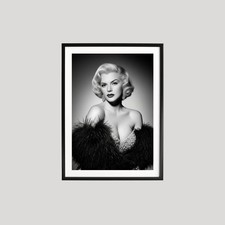 Anna Nicole Smith Classic Black and White Poster Wall Art Print BW10