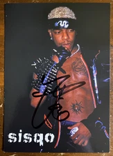 Sisqo Dru Hill Rapper Signed 4x6 Postcard Photograph