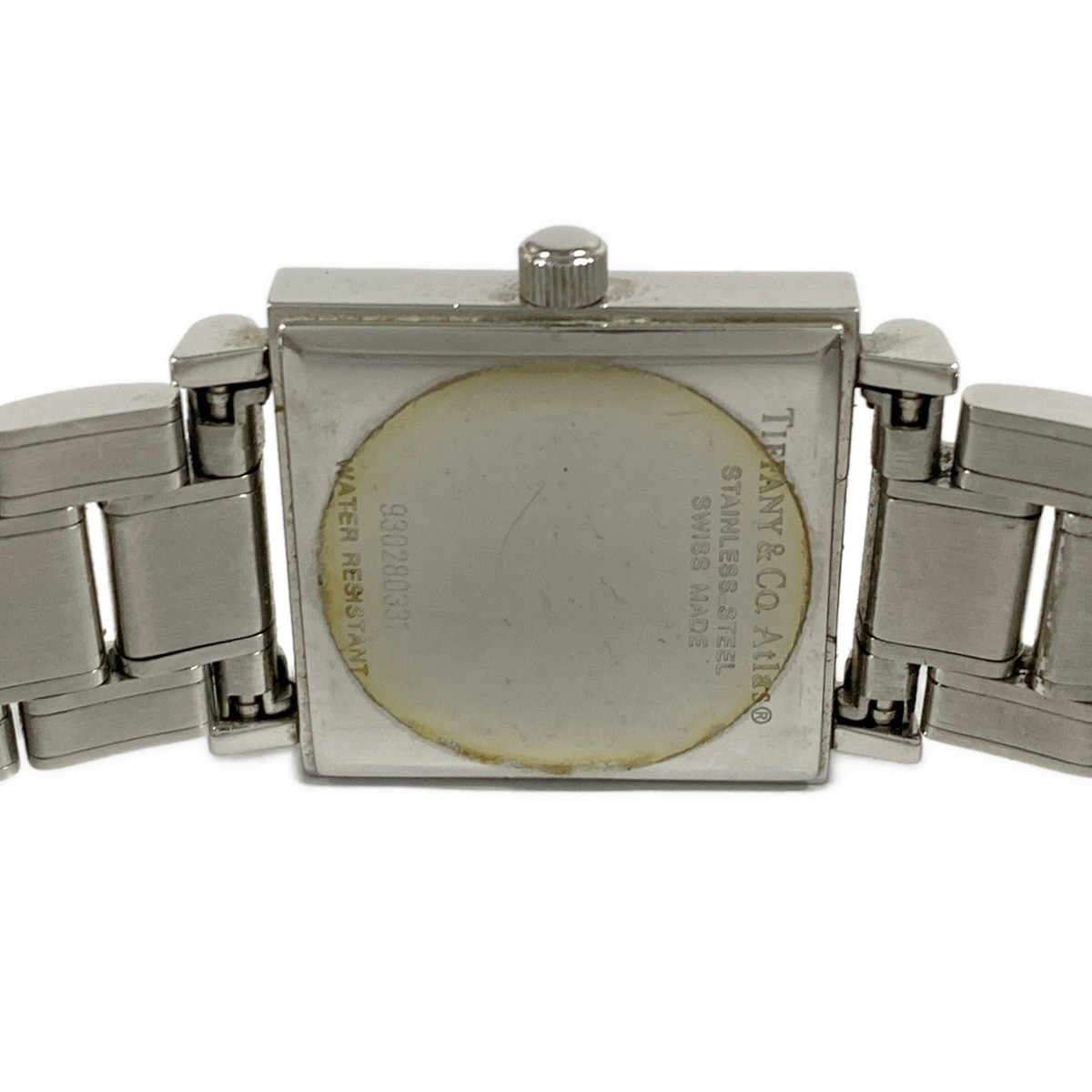 TIFFANY&Co. Atlas Square - 9******** Silver Women display picture 3