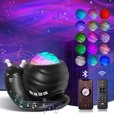 Star Projector,Galaxy Projector Built-in Bluetooth Speaker with Timer and Rem...