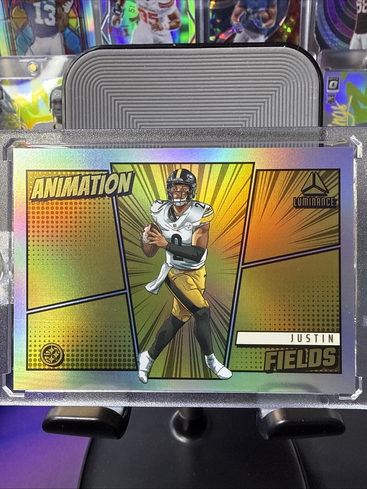 2024 Panini Luminance - Animation Justin Fields #ANI-JFS Case Hit!