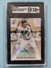 2023 Topps Series 2 - Baseball Stars Autographs David MacKinnon #BSA-sgc 10/10