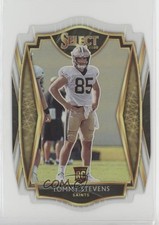 2020 Panini Select Premier Level White Prizm Die-Cut Tommy Stevens #188 19ju