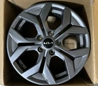 OEM Kia Seltos 17” Alloy Wheel Rim 2024-2025 LX EX + 5 Lug Nuts | 52910-Q5400