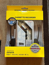 Aiwa PCR-F7 Back to the Future 40th Aniv Cassette Player w/Headphone Bland NEW