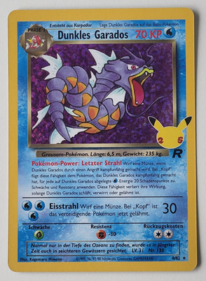 Pokemon Dunkles Garados Celebrations 8/82 Deutsch Near Mint