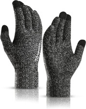 Winter Gloves for Men Women - Upgraded Touch Screen Cold Weather Thermal Warm Kn