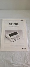 Canon QT 1200 Electric Typewriter thumbnail