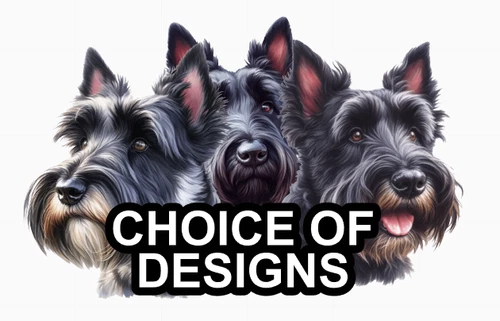 Scottish Terrier Self Adhesive Dog Sticker