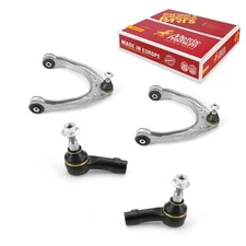Front Upper Control Arms & Outer Tie Rods for Audi Q7 VW Touareg Porsche Cayenne