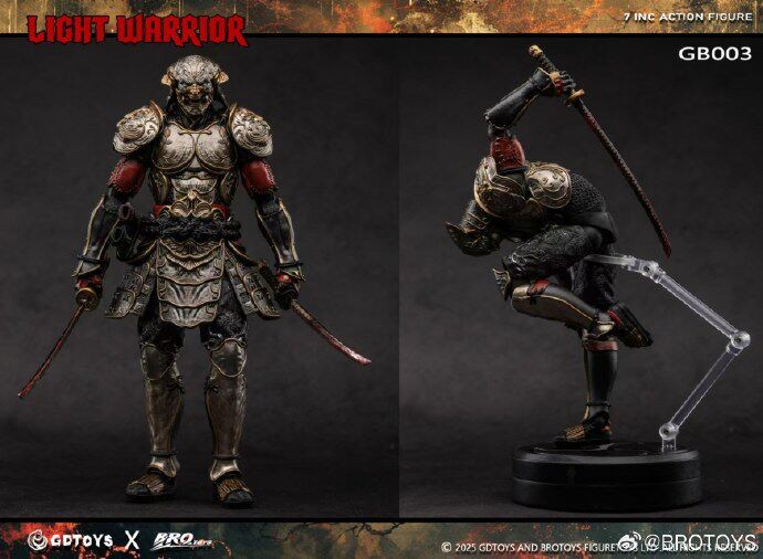 BROtoys X GDtoys 1/12 Tekken Yoshimitsu Action Figure Model In