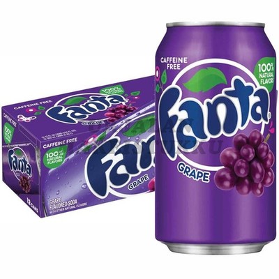 Fanta - Grape USA - 12x355ml inkl. Pfand