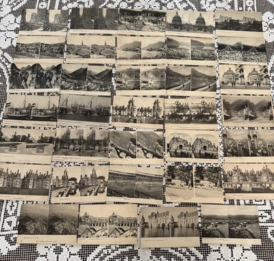Vintage Stereo Postcards: Belgium, France, Swiss, US, Some Julien Damoy (34)