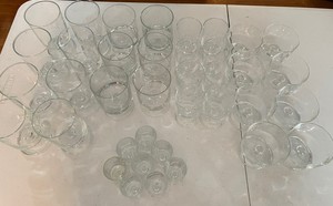 Shop Store Outlet Online 38 Pcs Arcoroc France Clear Pedestal Glasses In 6 Sizes All Mint Collectible Summer Preparation Nivaldobuenoimoveis Com Br