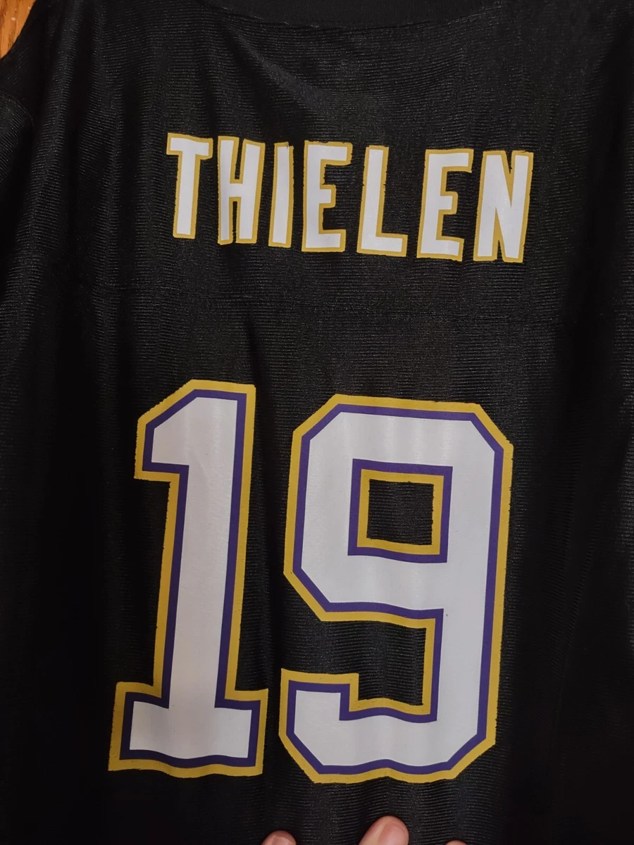 Black NFL Apparel Minnesota Vikings Adam Thielen #19 Jersey Youth L (12-13) 🏈🔥