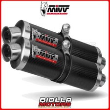 SILENZIATORI MIVV OVAL YAMAHA TDM 900 900 2004- CARBON ORIGINAL Y.014.L3 RN08, R