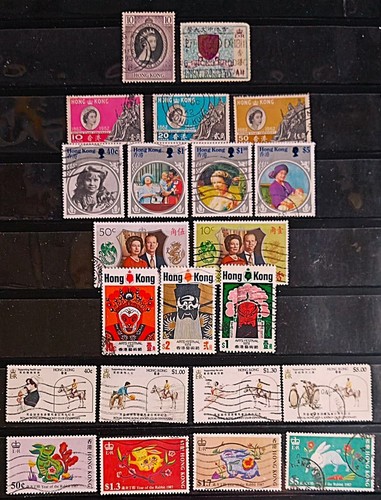 HONG KONG 1953-1997 8 COMPLETE SETS FINE USED HK5397