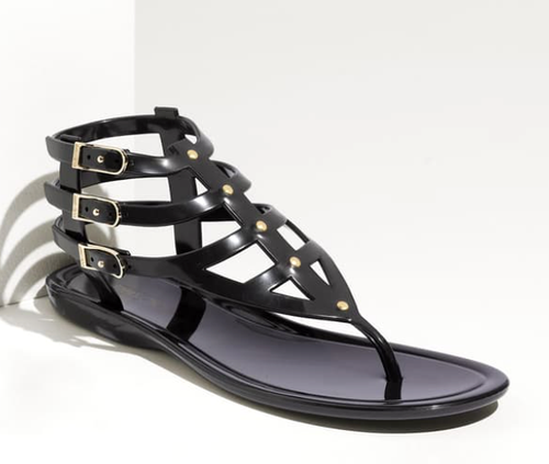 jimmy choo jelly sandals