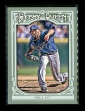 2013 TOPPS GYPSY QUEEN Baseball Trading Card #35 DAVID PRICE Tampa Bay Rays