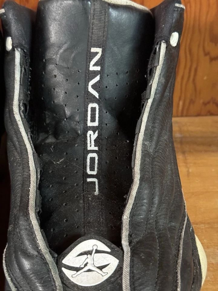 Zapatos de baloncesto Nike Air Jordan Pro fuertes para hombre talla 12 negros 407285-020 Foto 3 de 4