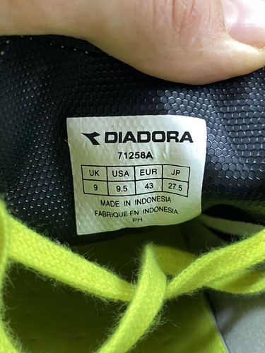 Scarpe da calcio Diadora Solano Plus GX 14 FG US 9,5 come nuove tacchetti - Foto 14 di 17
