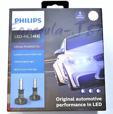 LED Headlights Bulb kit - 9005 (HB3) - PHILIPS Ultinon Pro9000