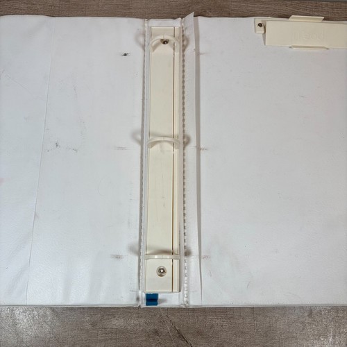 Vintage Trapper Keeper 3-Ring Pocket Binder Red Blue 80s 90s Solid - Picture 7 of 10
