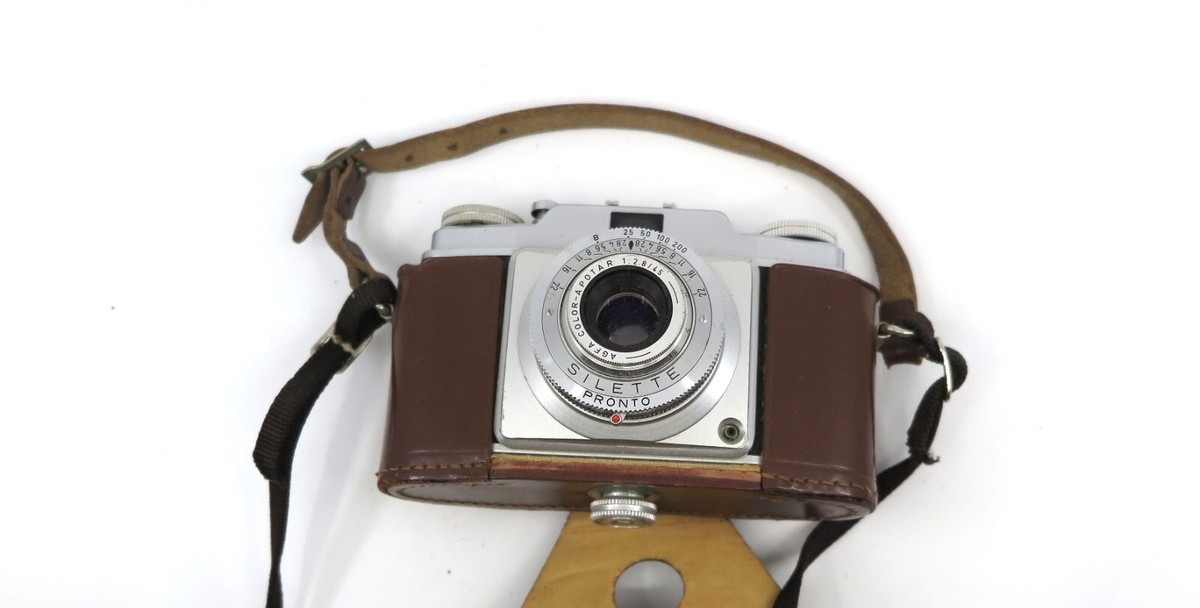 Agfa Silette Pronto 35mm Viewfinder Camera with Color-Apotar 45mm